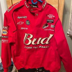 Vintage BUDWEISER NASCAR jacket